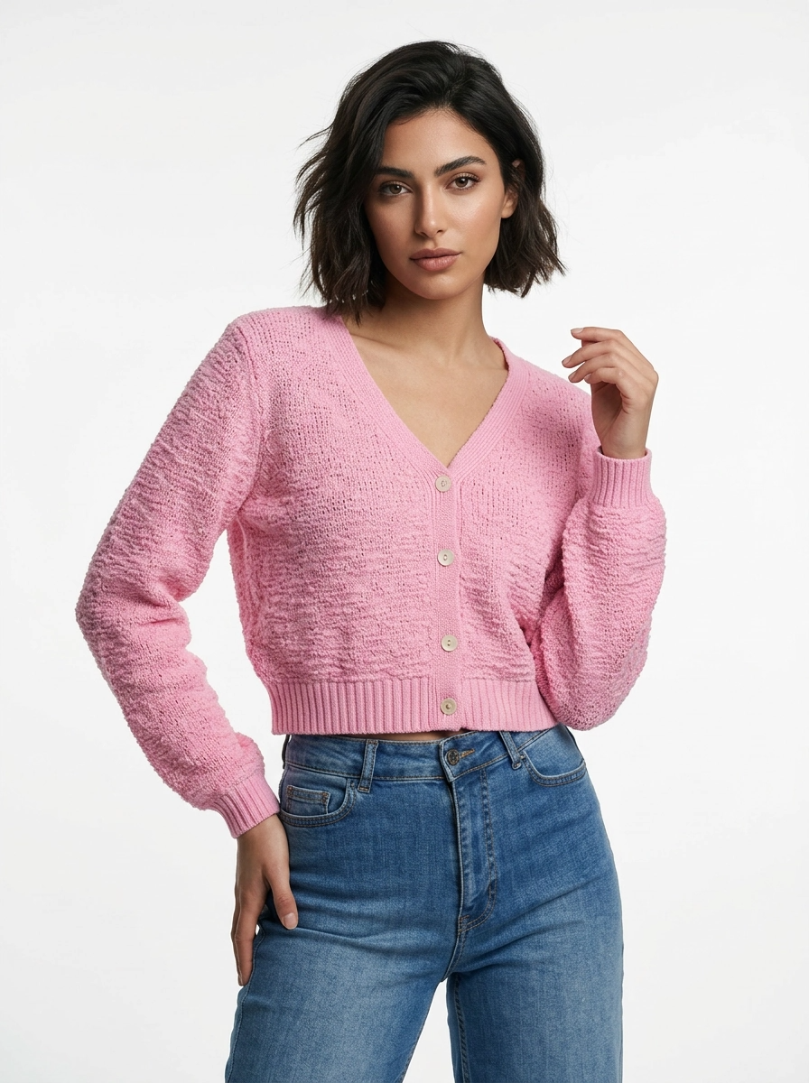 Numirna Cropped Cardigan