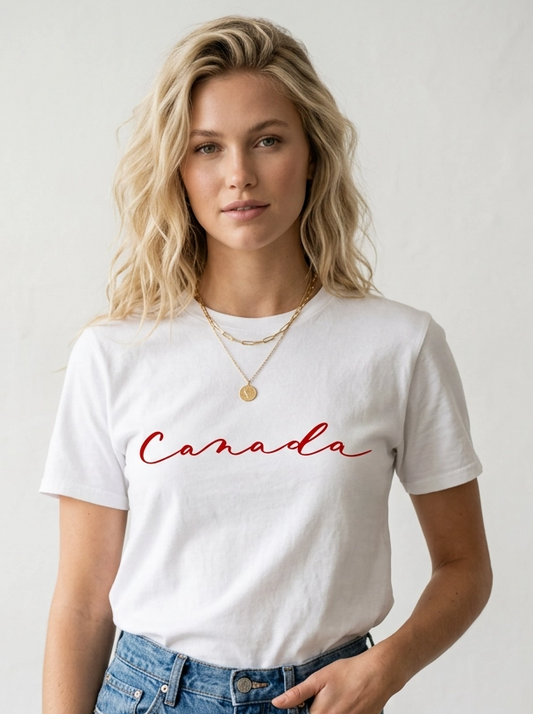 Canada T-Shirt, Red