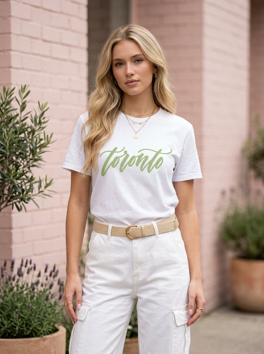 Toronto T-Shirt, Sage Green