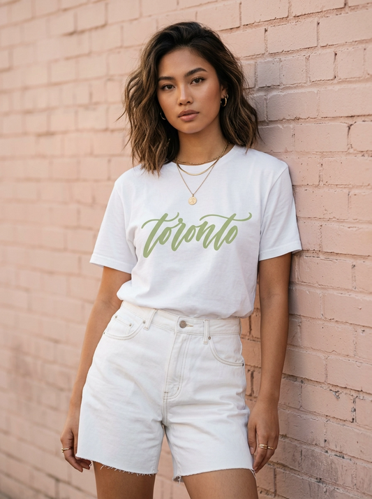 Toronto T-Shirt, Sage Green