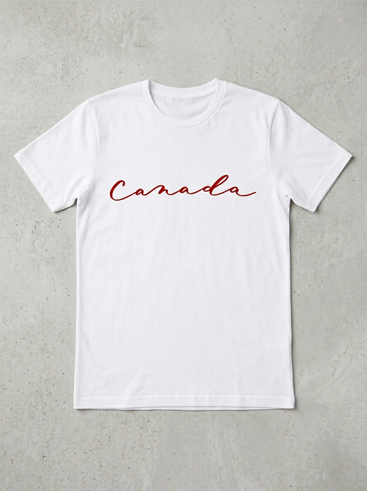 Canada T-Shirt, Red